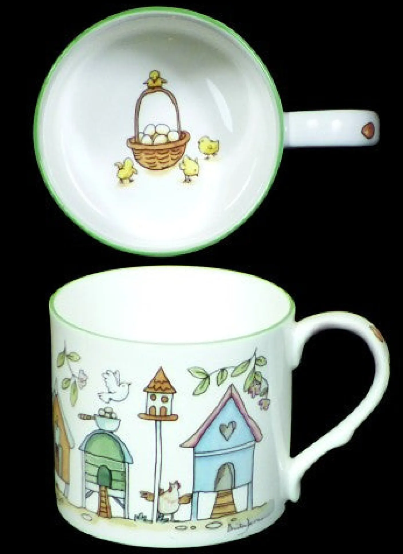 Chicken Crescent Mug