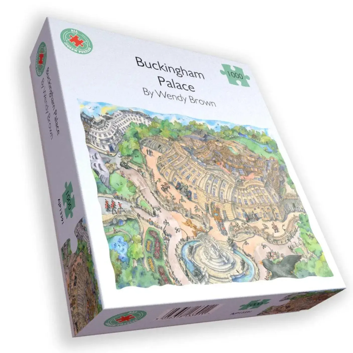 Buckingham Palace by Wendy Brown 1000 Piece Jigsaw Puzzle