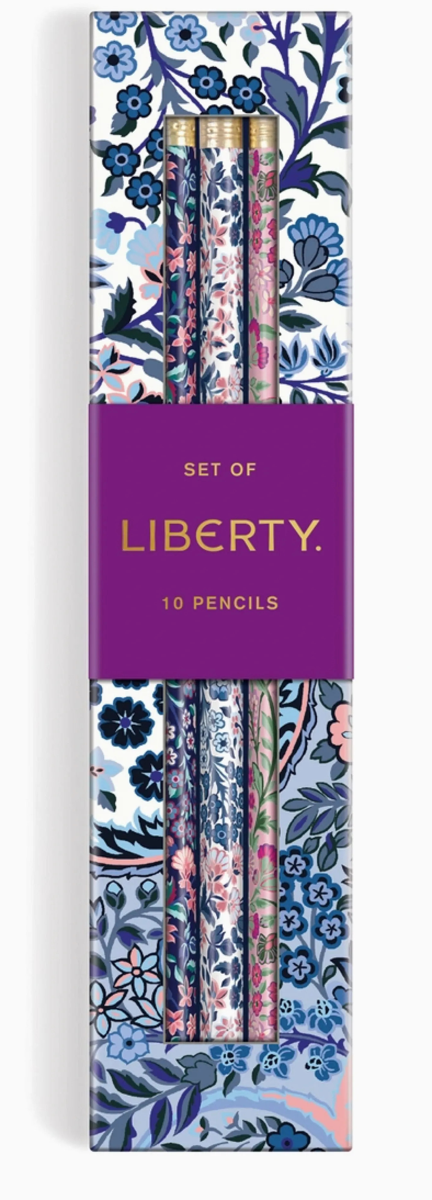 Liberty Tanjore Gardens Pencil Set of 10