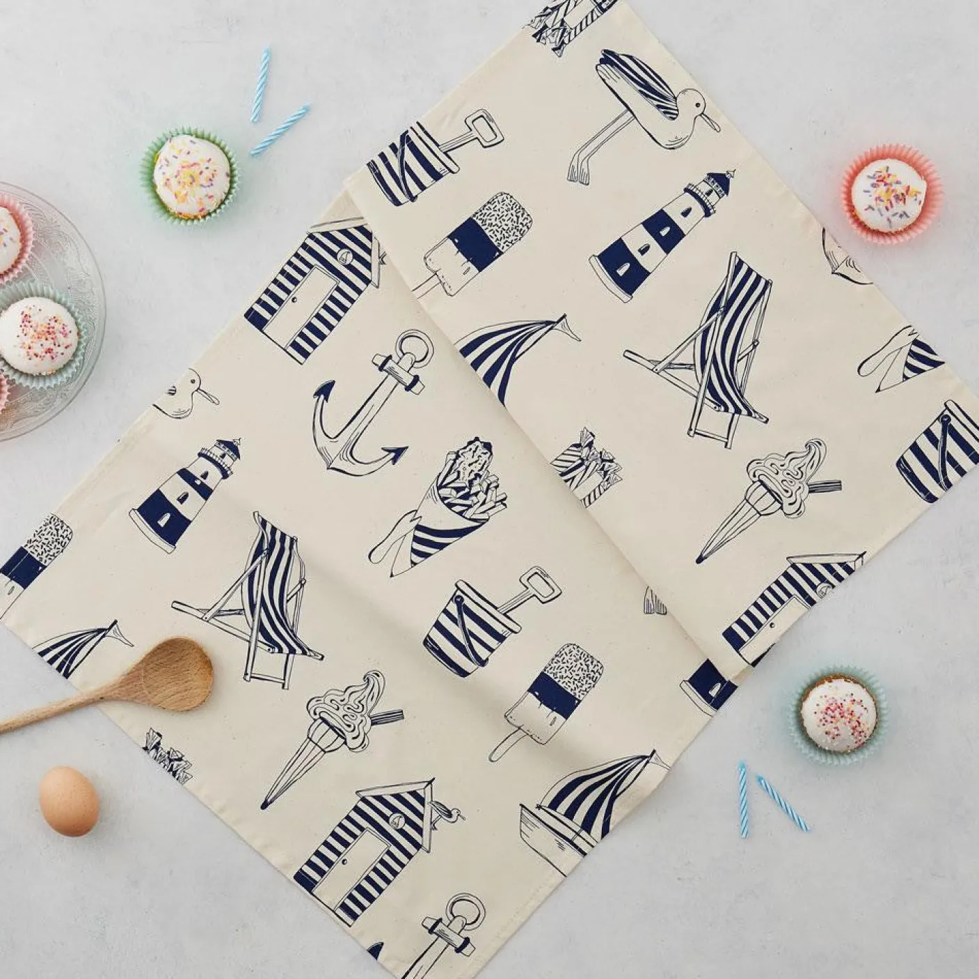 Nautical Tea Towel