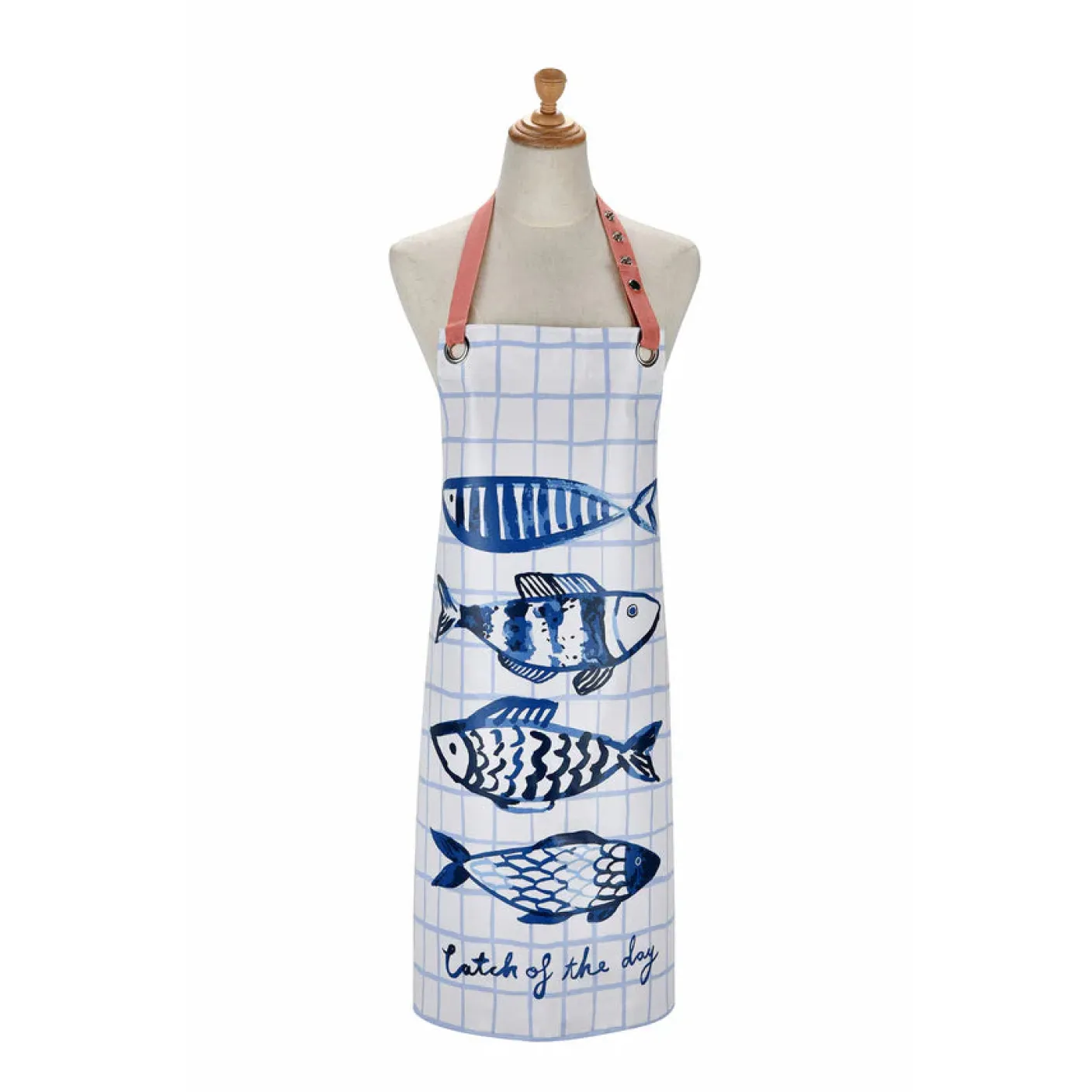 Catch of the Day Oil Cloth Apron