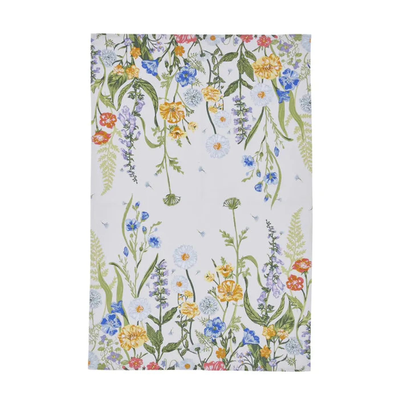 Cottage Garden Cotton Tea Towel