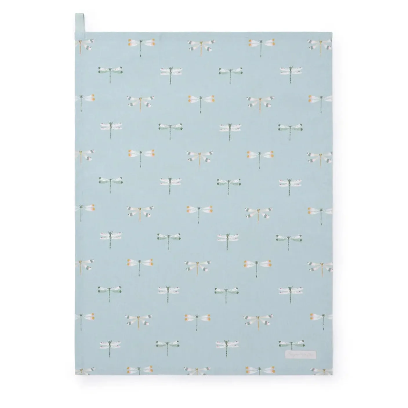 Watercolor Dragonfly Tea Towel