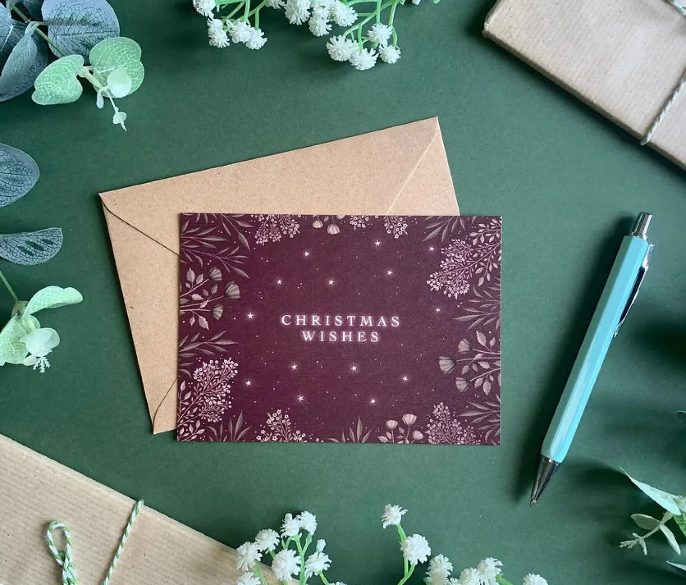 Christmas Wishes Christmas Card