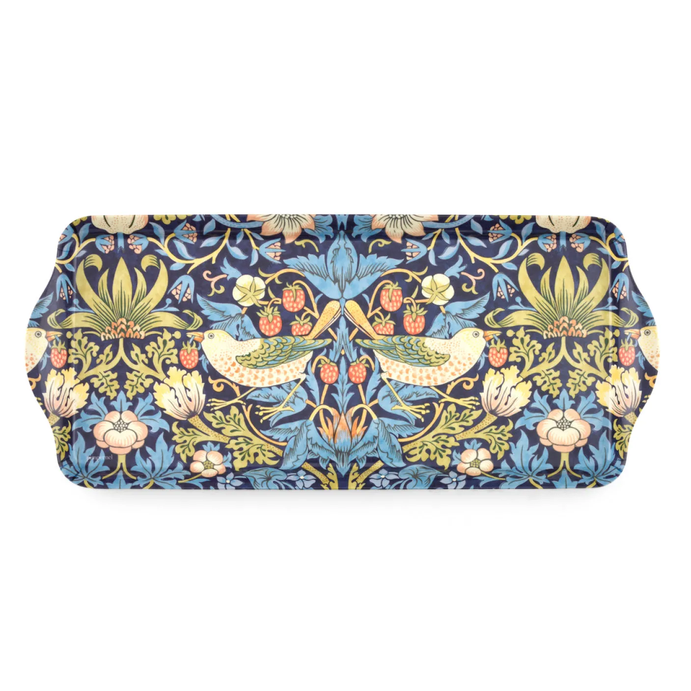 Pimpernel Strawberry Thief Blue Melamine Sandwich Tray