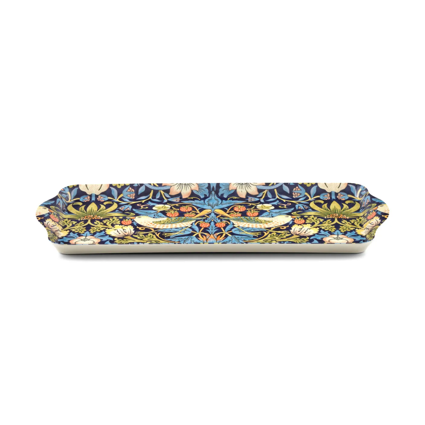 Pimpernel Strawberry Thief Blue Melamine Sandwich Tray