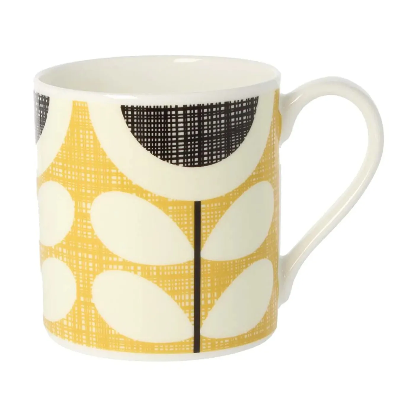 Orla Kiely Scribble Sunflower Bone China Mug