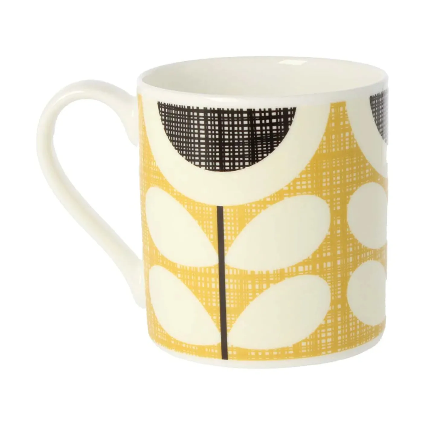 Orla Kiely Scribble Sunflower Bone China Mug