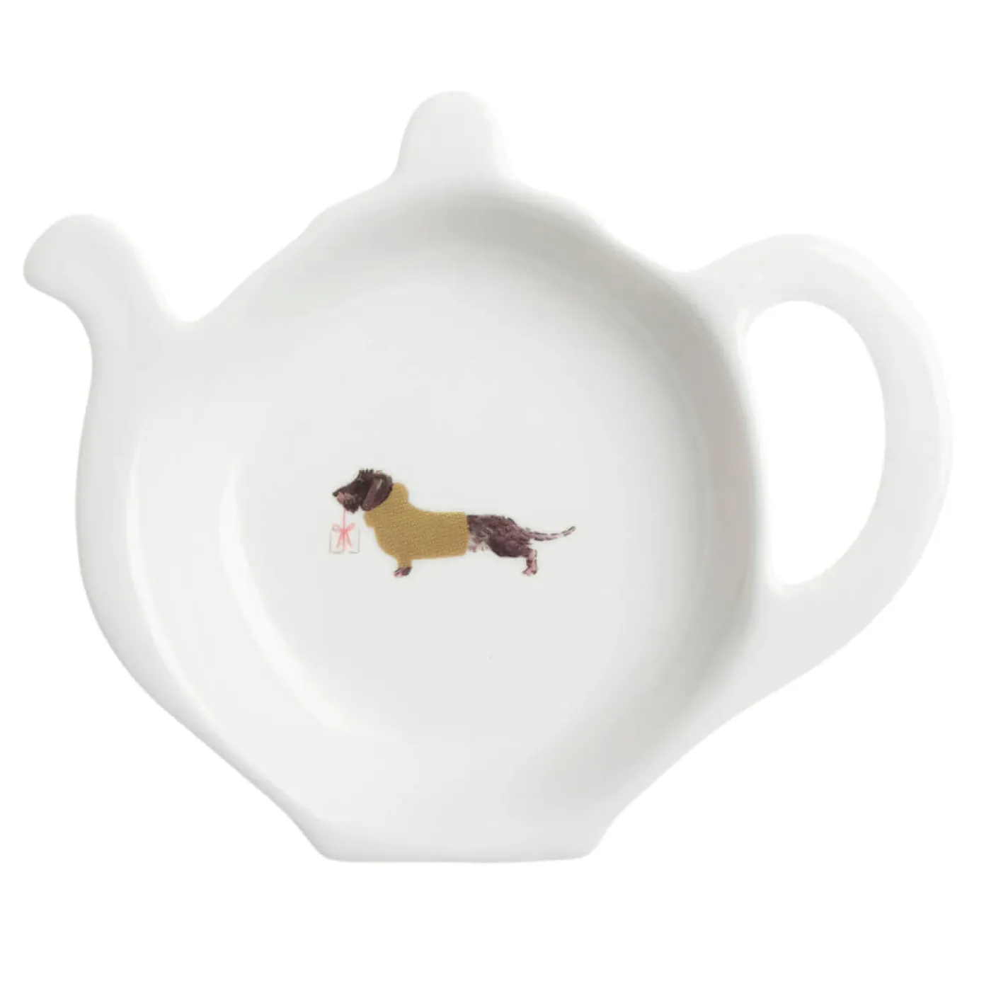 Christmas Dogs Tea Bag Tidy