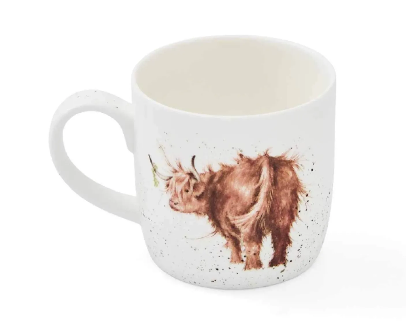 Highland Coo Small Bone China Mug (11oz)