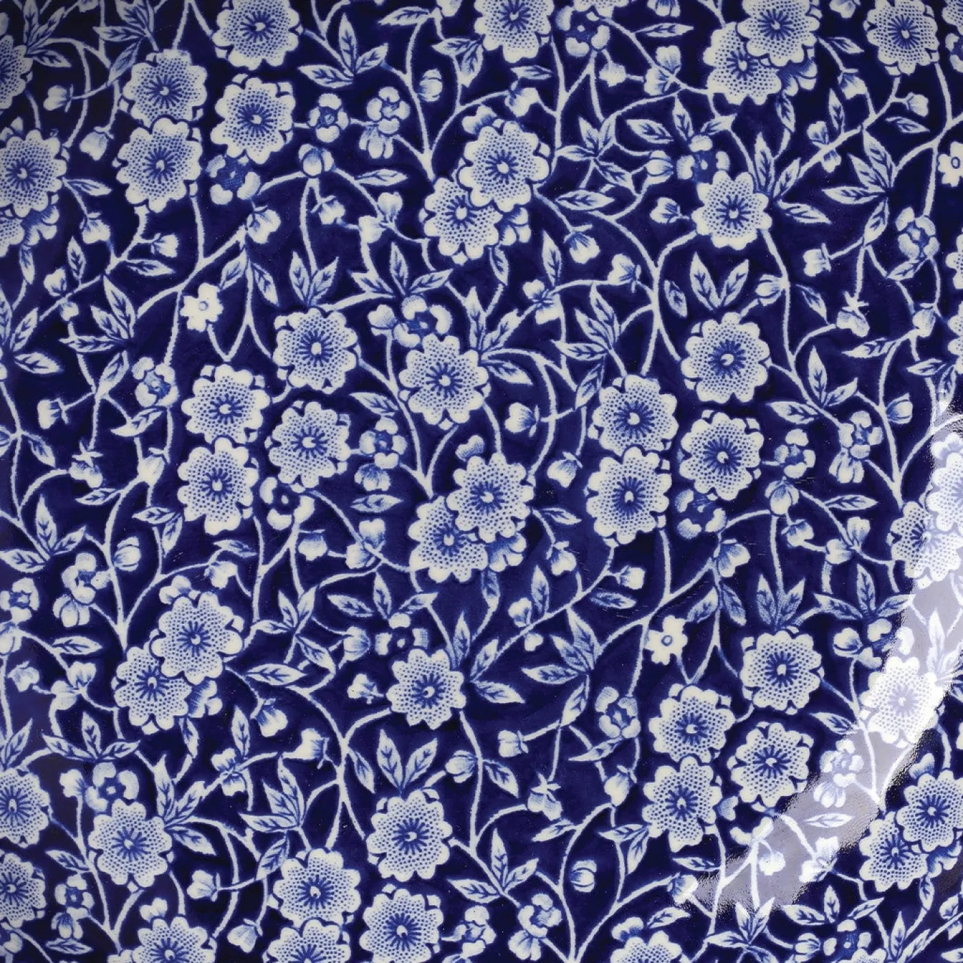 Blue Calico 3 Tier Cake Stand