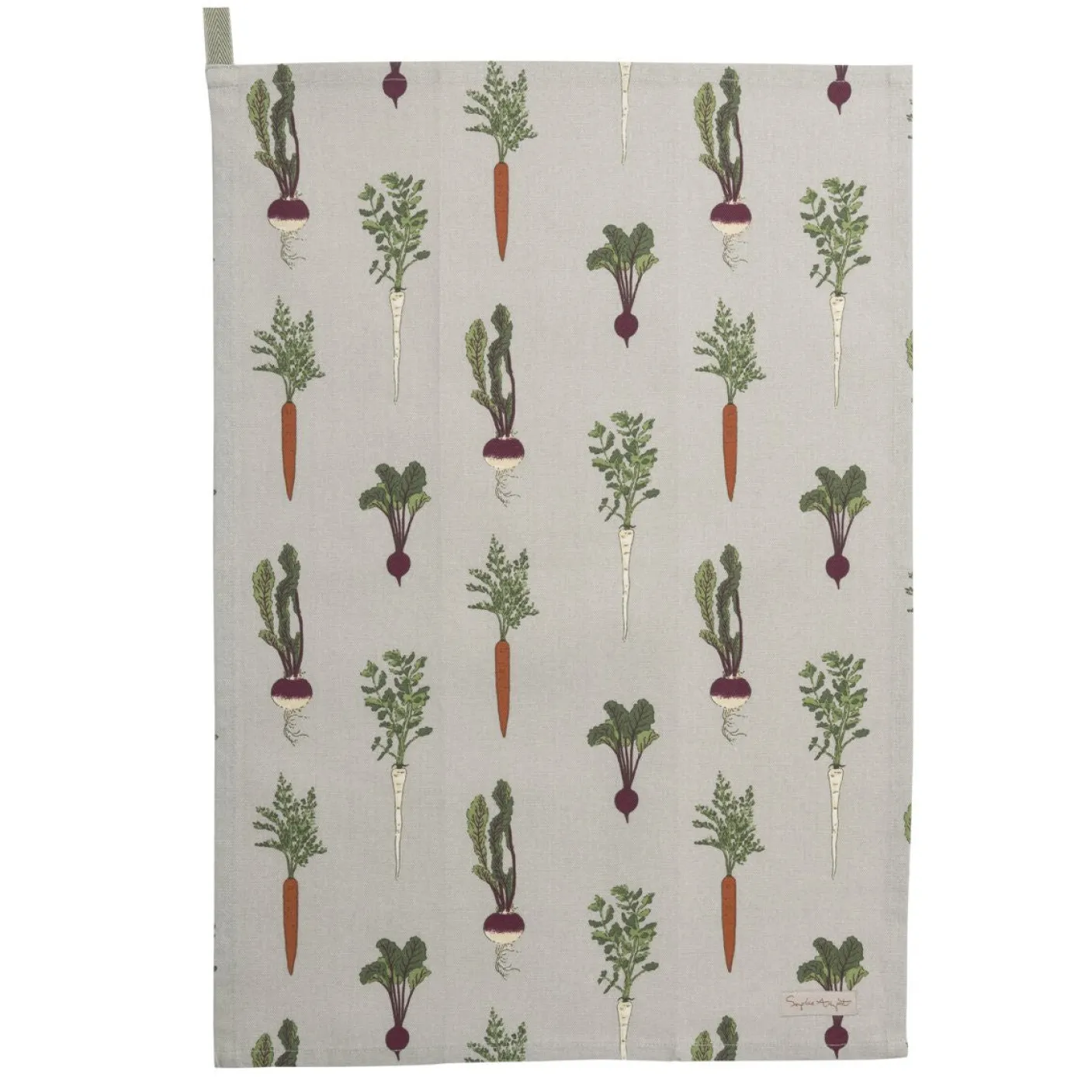 Home Grown Tea Towel by Sophie Allport