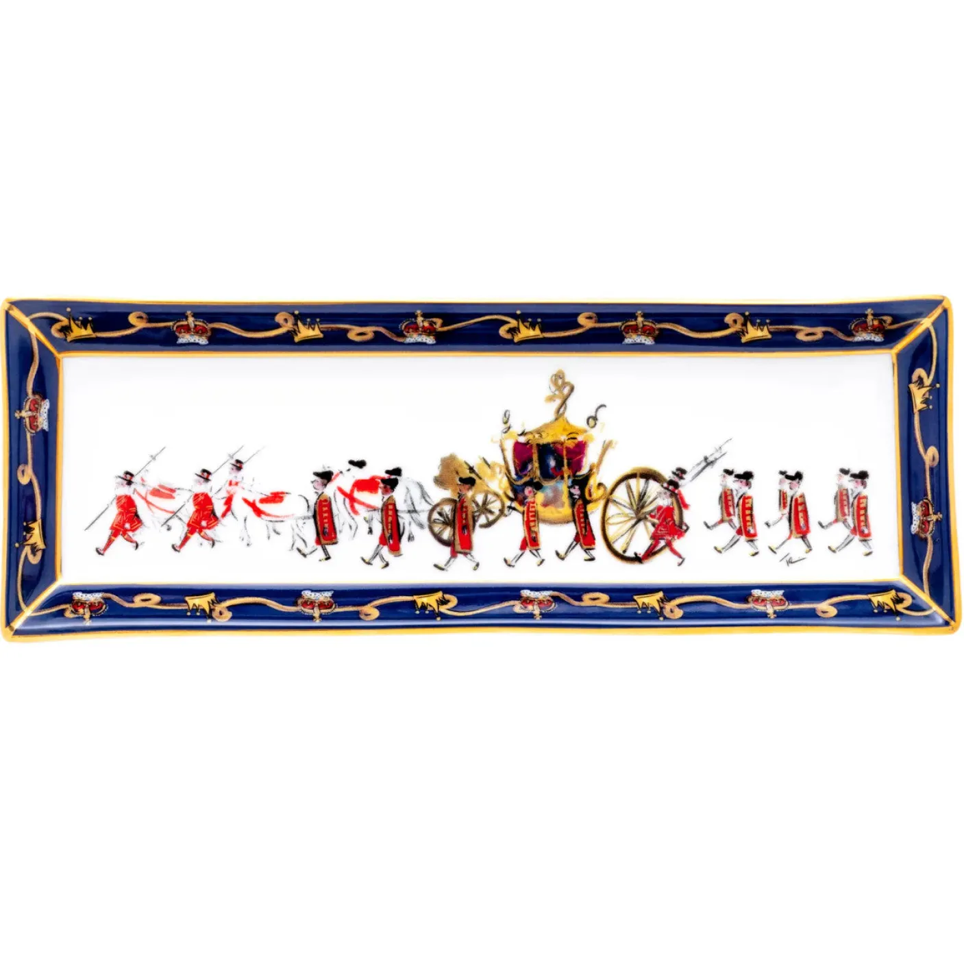 The Coronation at Westminster Abbey Bone China Pen Tray