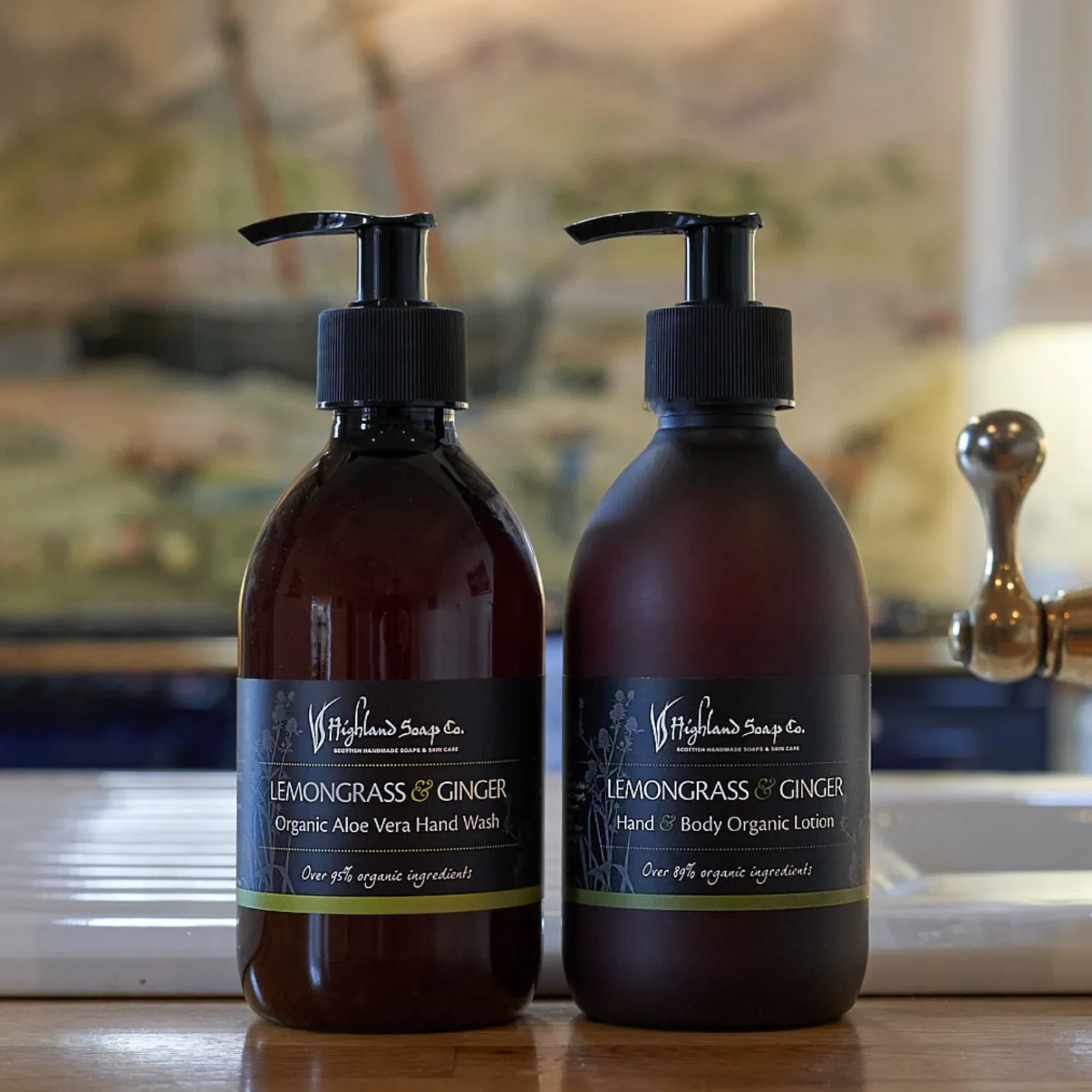 Lemongrass & Ginger Organic Aloe Vera Hand Wash