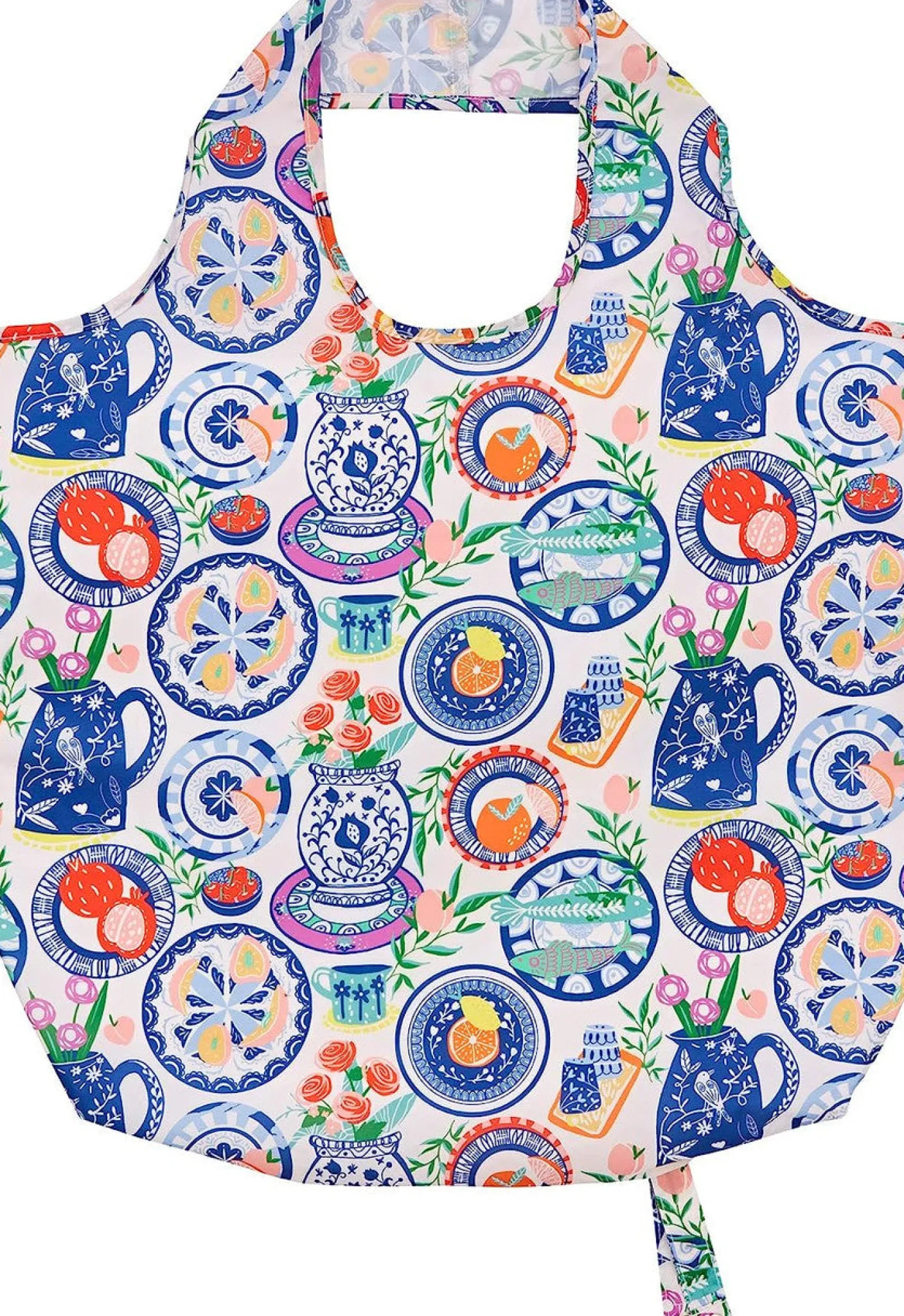 Mediterranean Plates Packable Bag