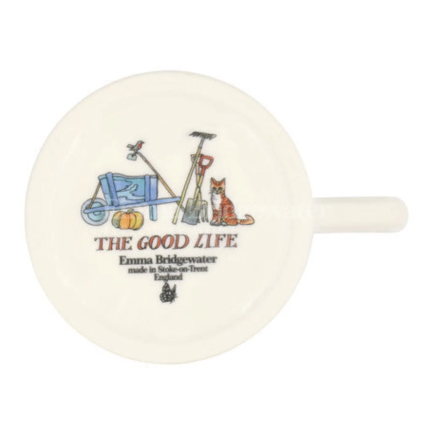 The Good Life In The Garden 1/2 Pint Mug