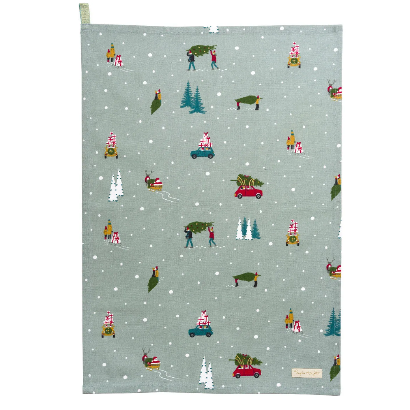 Home for Christmas Set of 2 Tea Towels