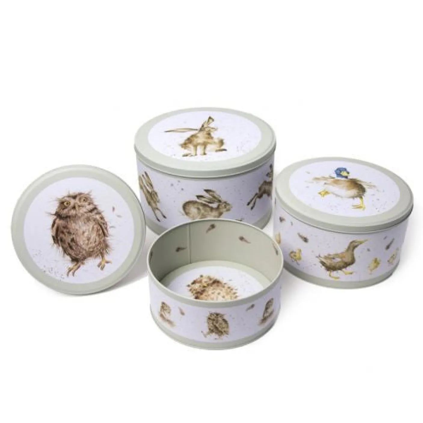 'The Country Set' Set of 3 Cake Tins