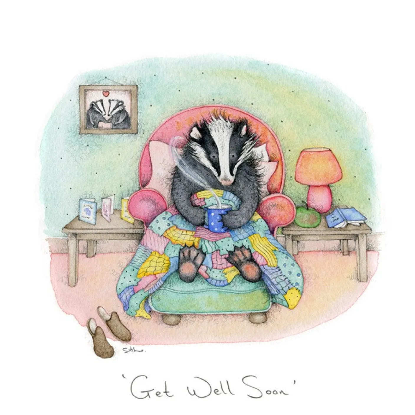 Get Well Soon Greeting Card