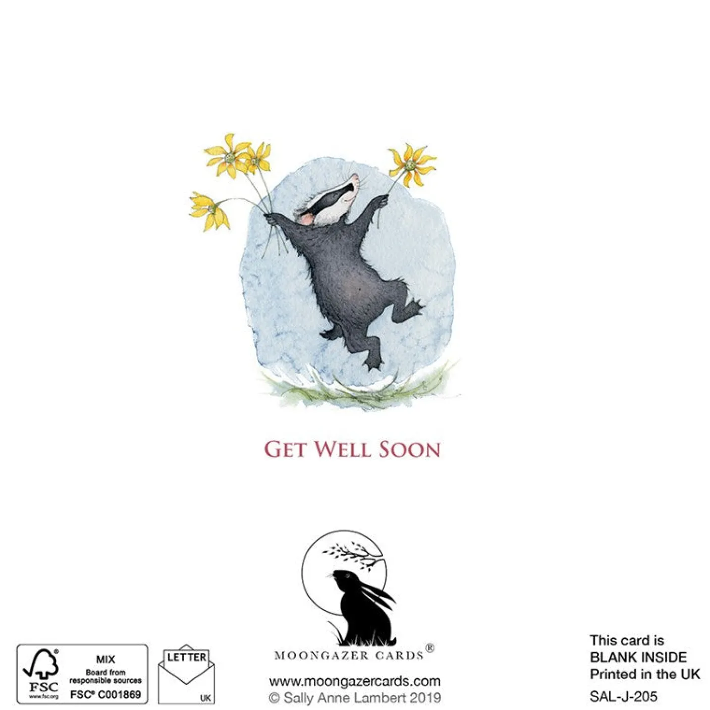 Get Well Soon Greeting Card