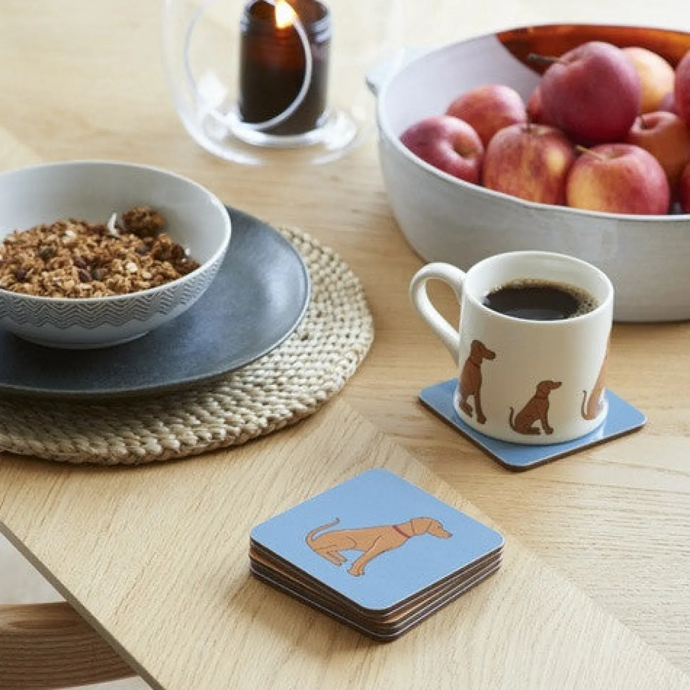 Mischievous Mutts Coaster