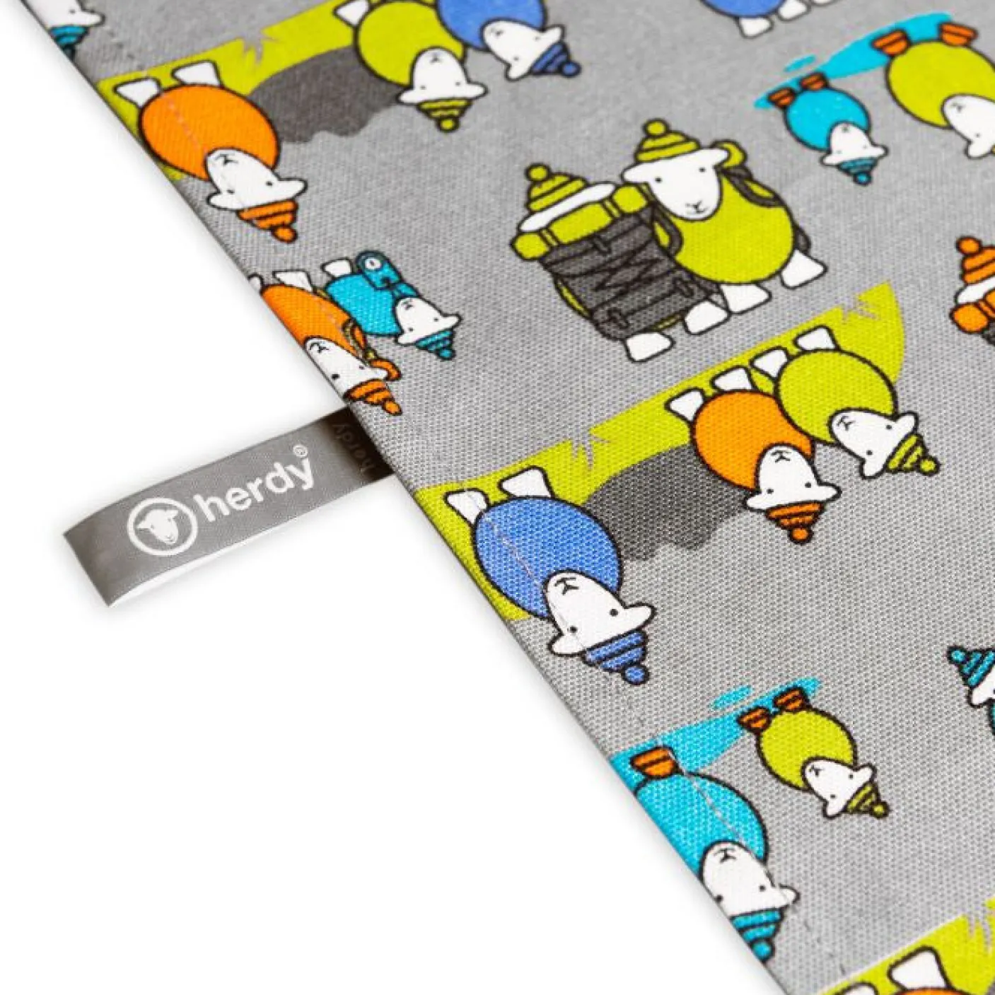 herdy Hiker Cotton Tea Towel