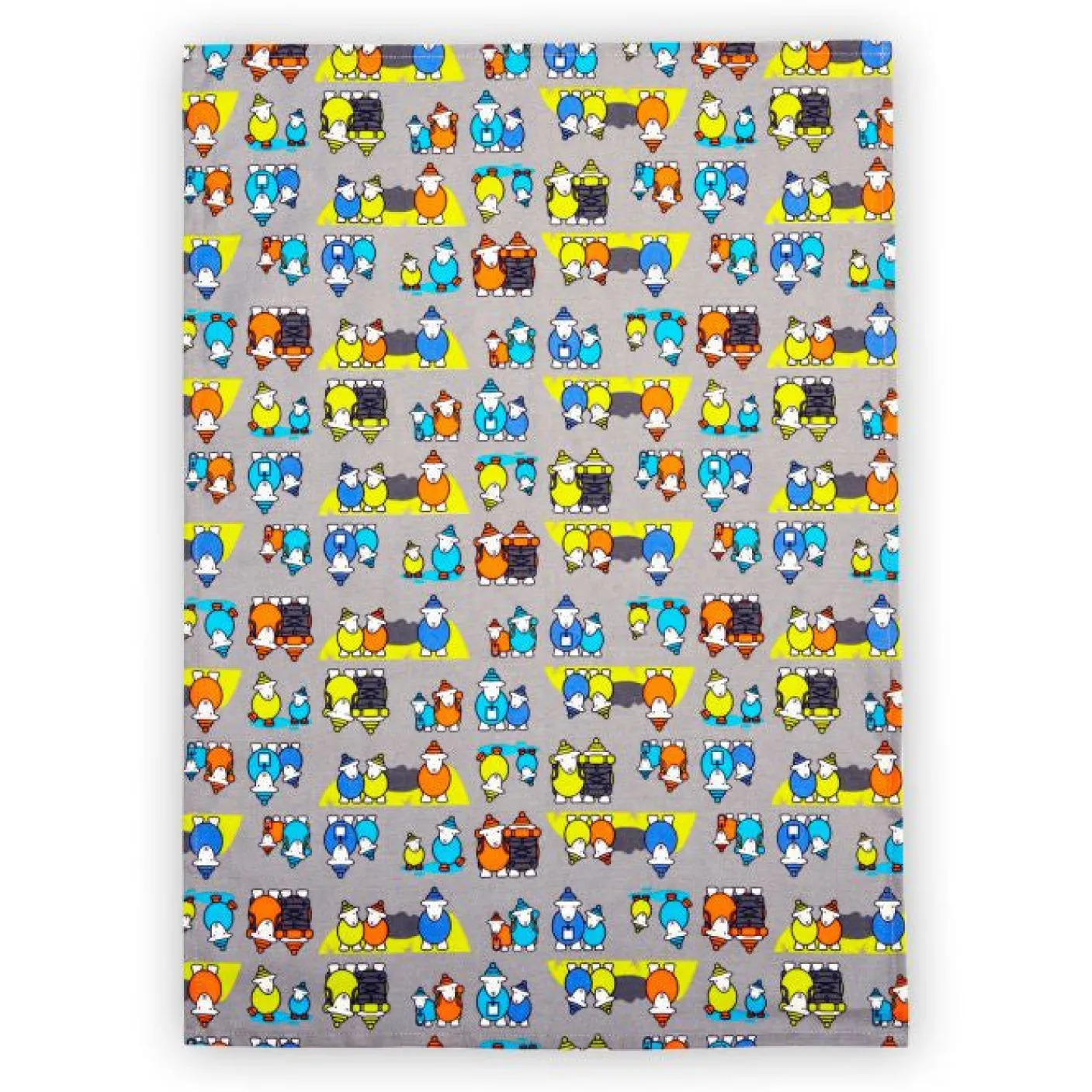 herdy Hiker Cotton Tea Towel