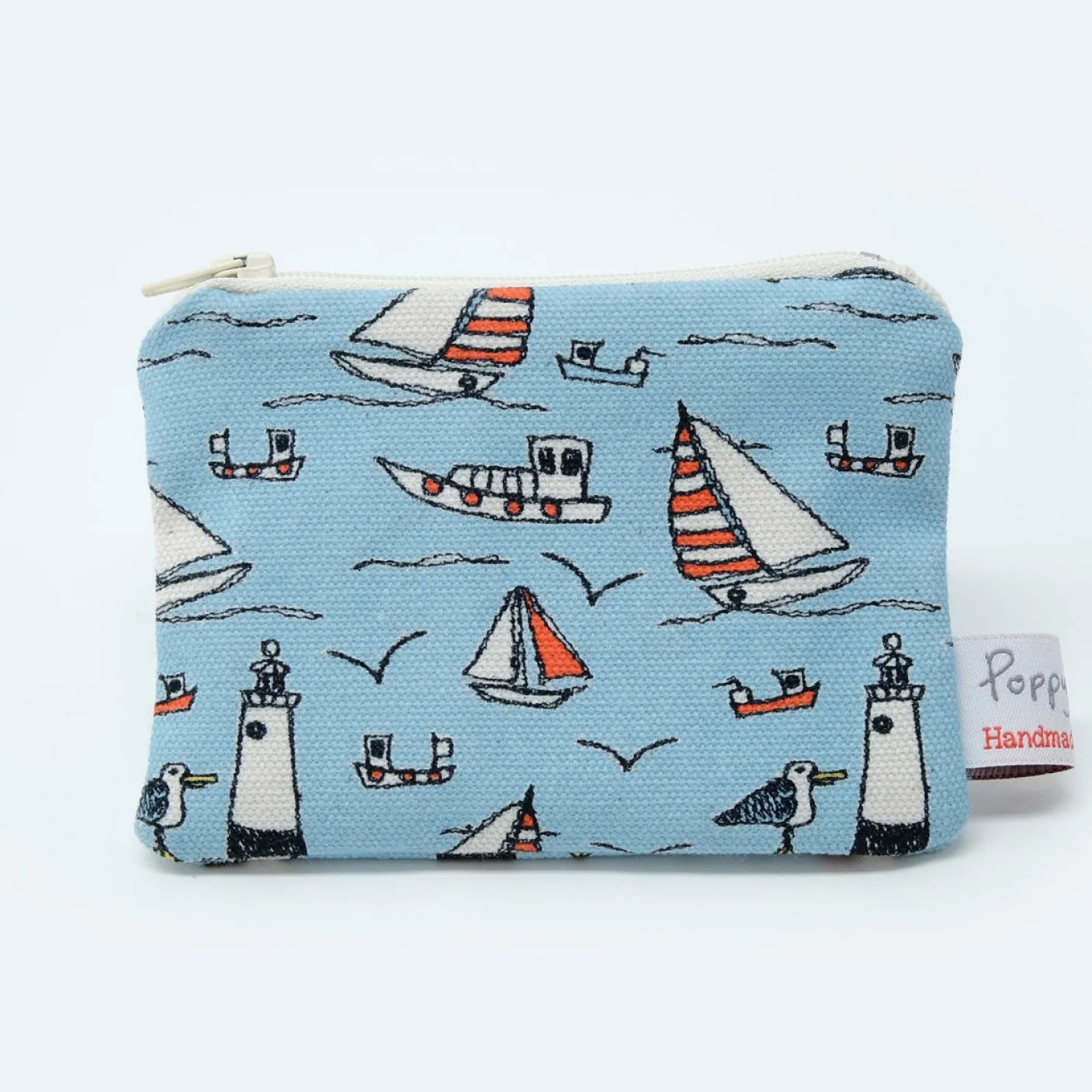 Seaside Small Flat Coin Purse