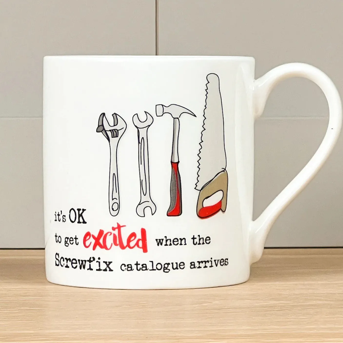 Screwfix Bone China Mug