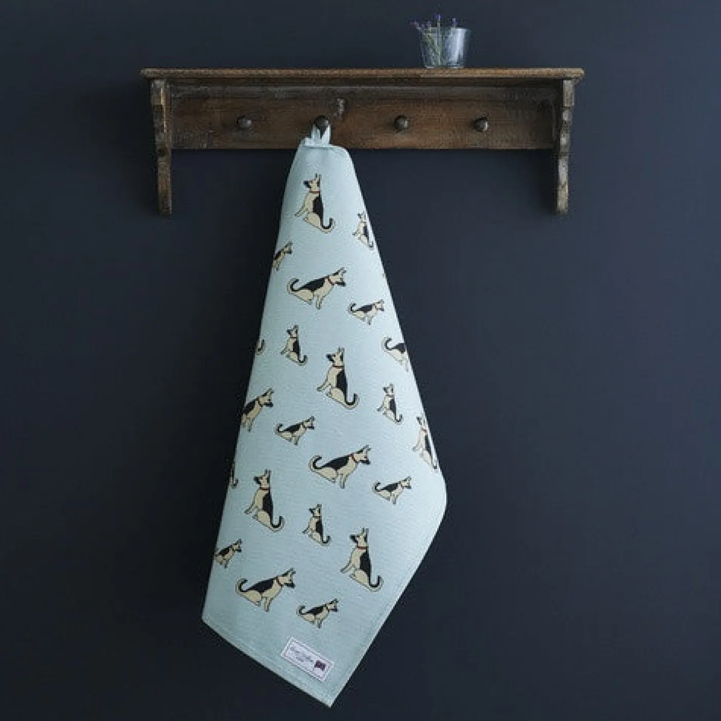 German Shepherd Tea Towel