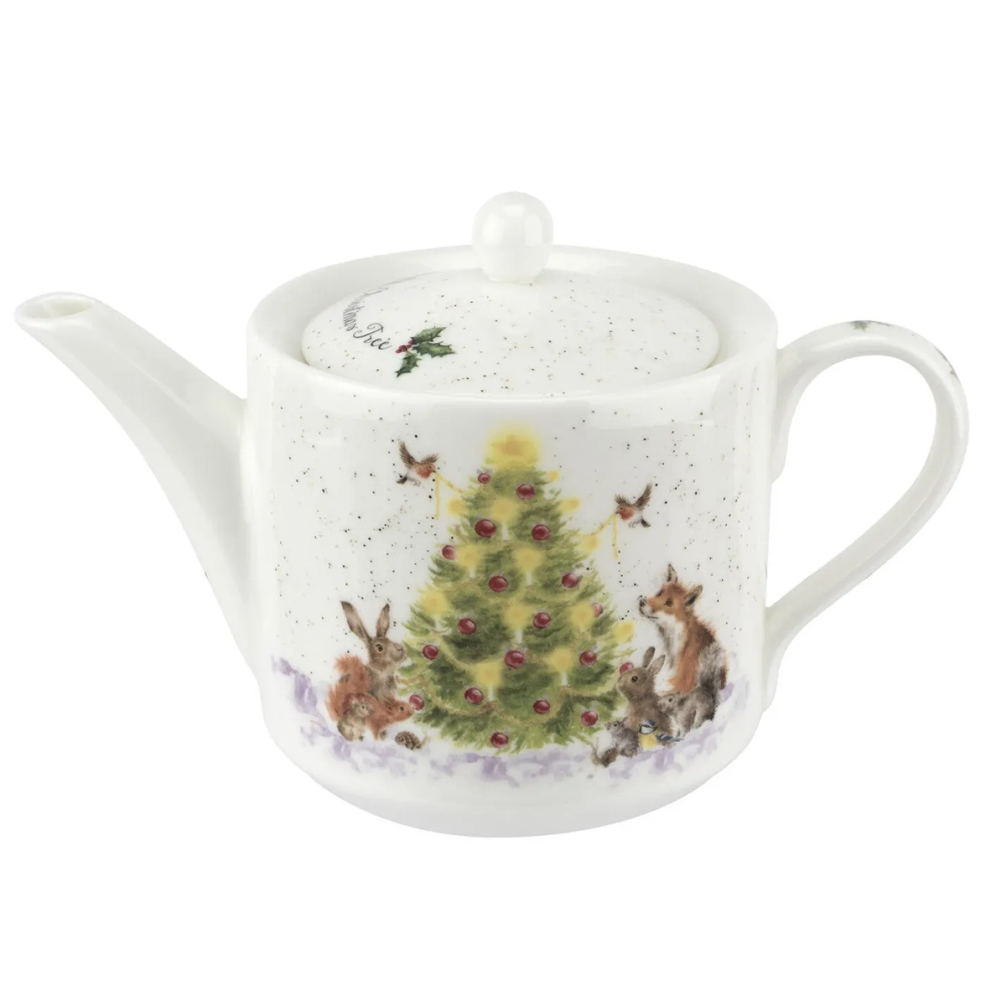 'Oh Christmas Tree' Fine Bone China Teapot