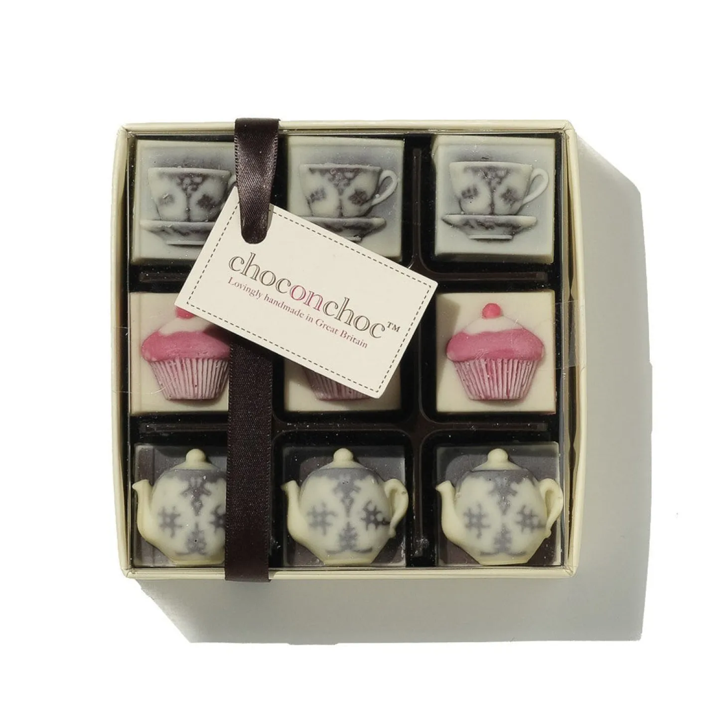 Chocolate Teapots, Tea Cups and Cakes