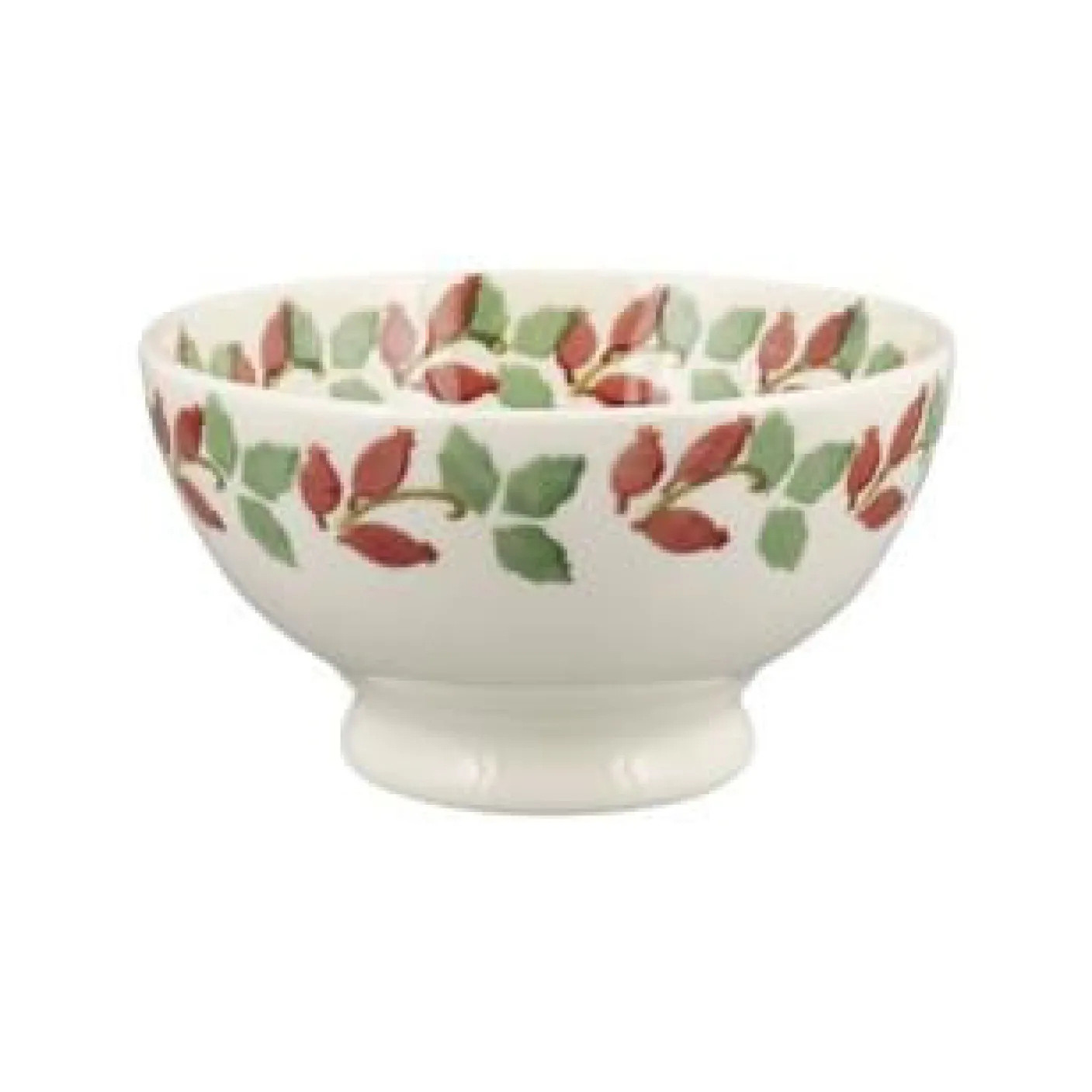 Folk Rosehip French Bowl