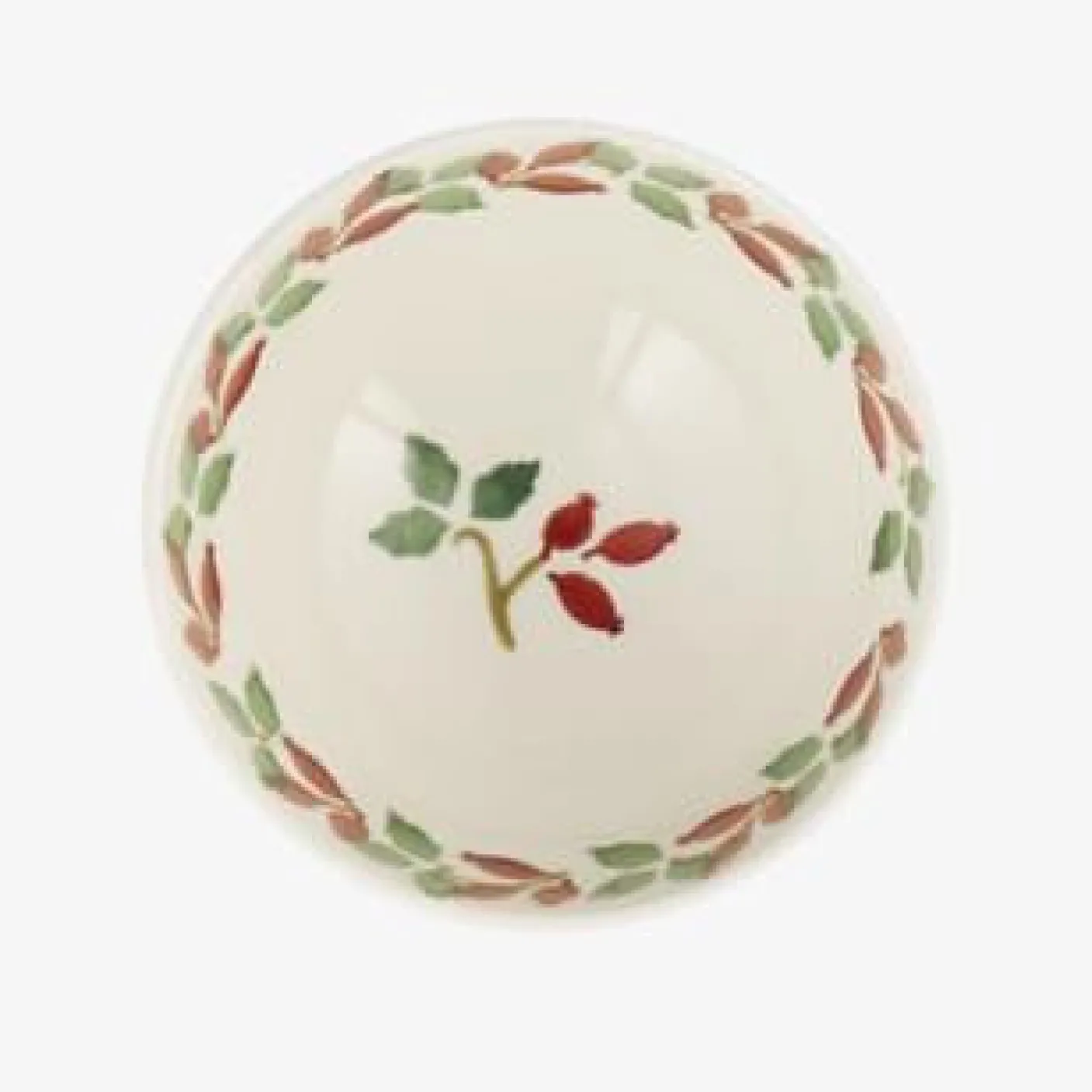 Folk Rosehip French Bowl