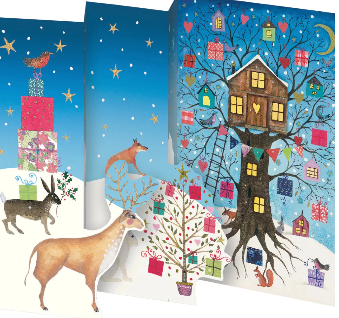 Treehouse Tri-fold Card Pack