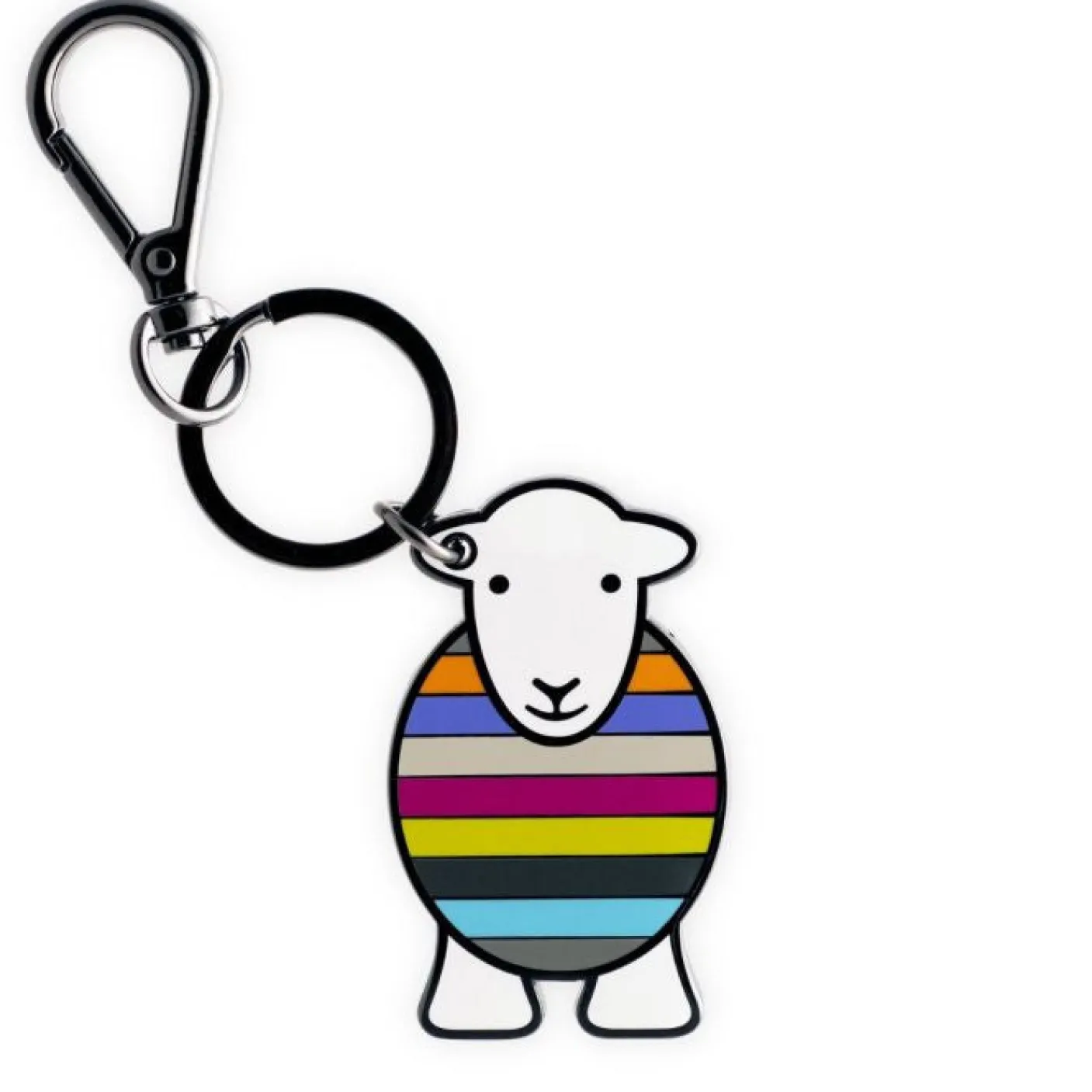 Herdy Yan Enamel Stripe Key Chain