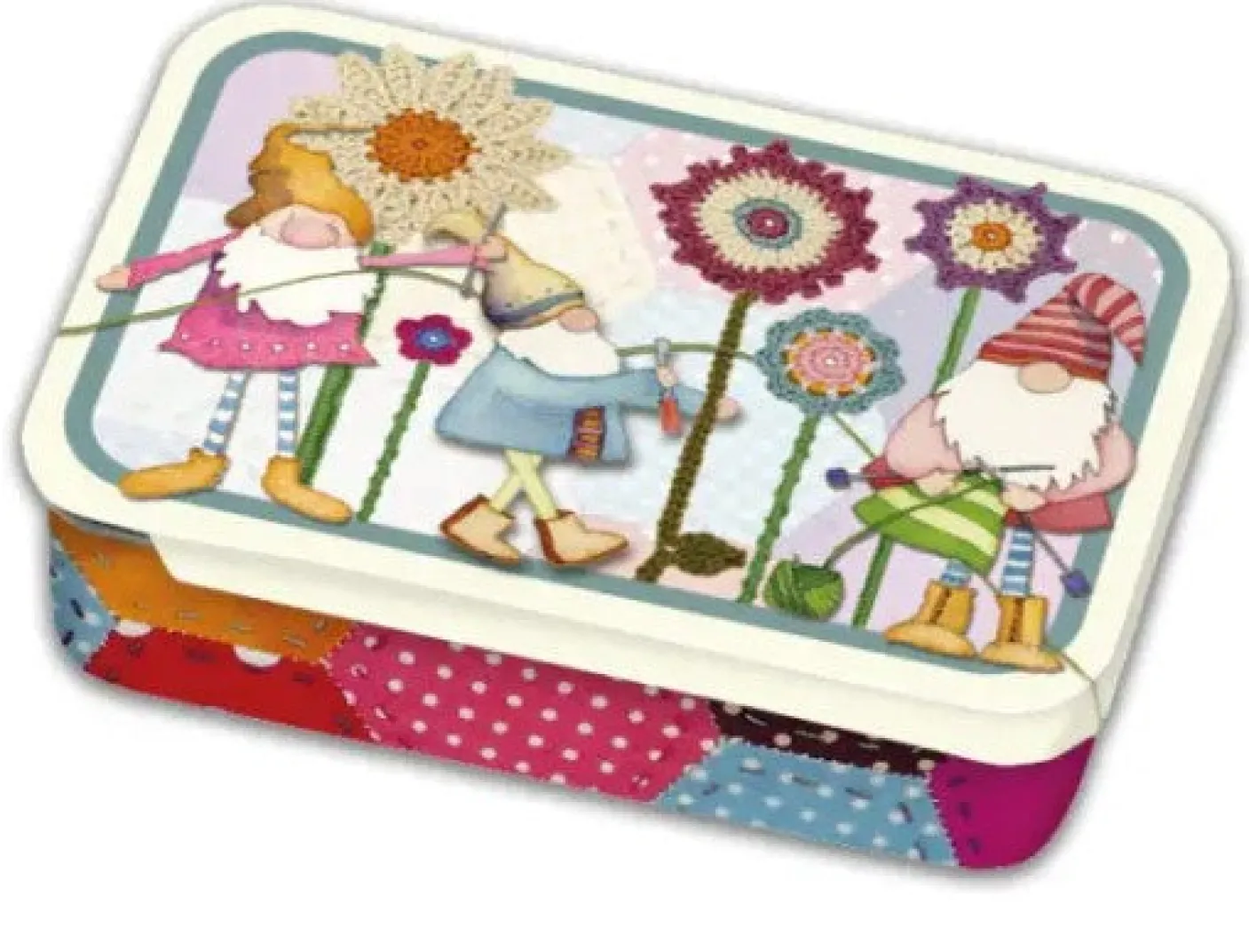 Crafting Gnomes Mini Slider Tin