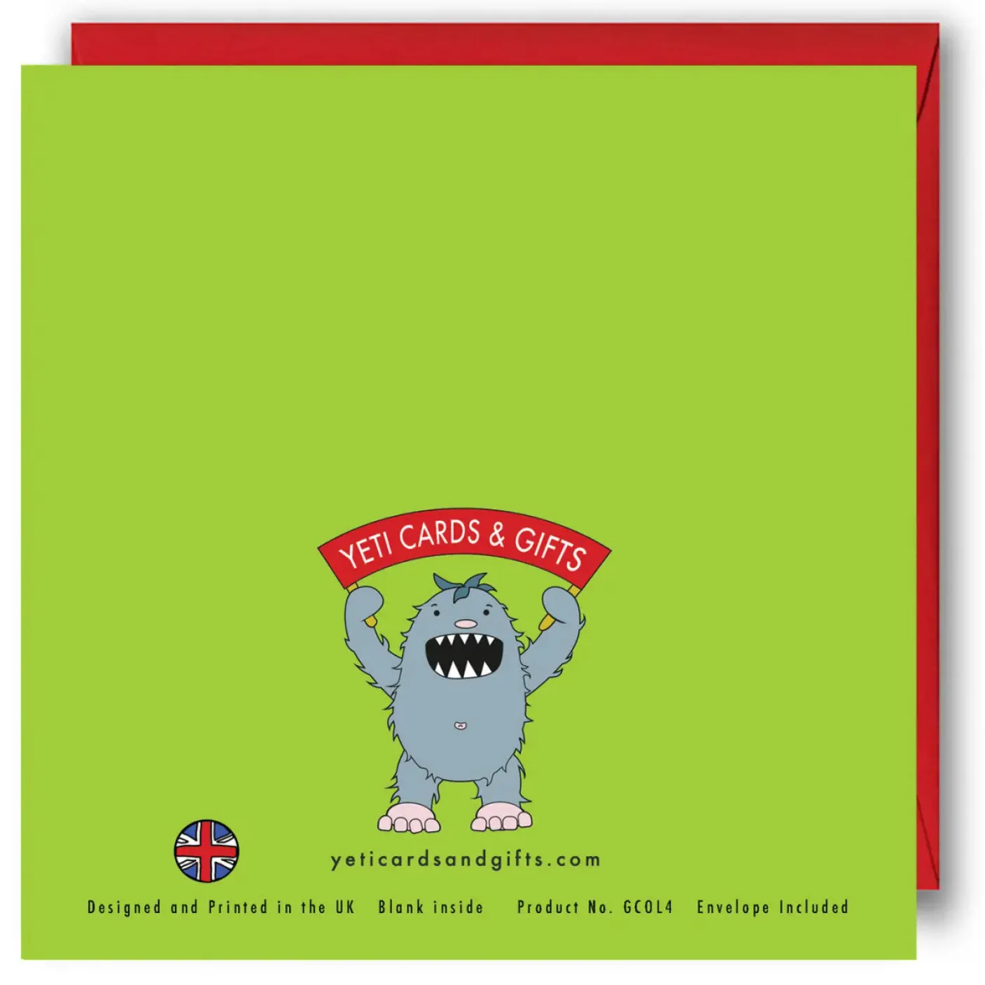 Color In Christmas Card - Merry Christmas