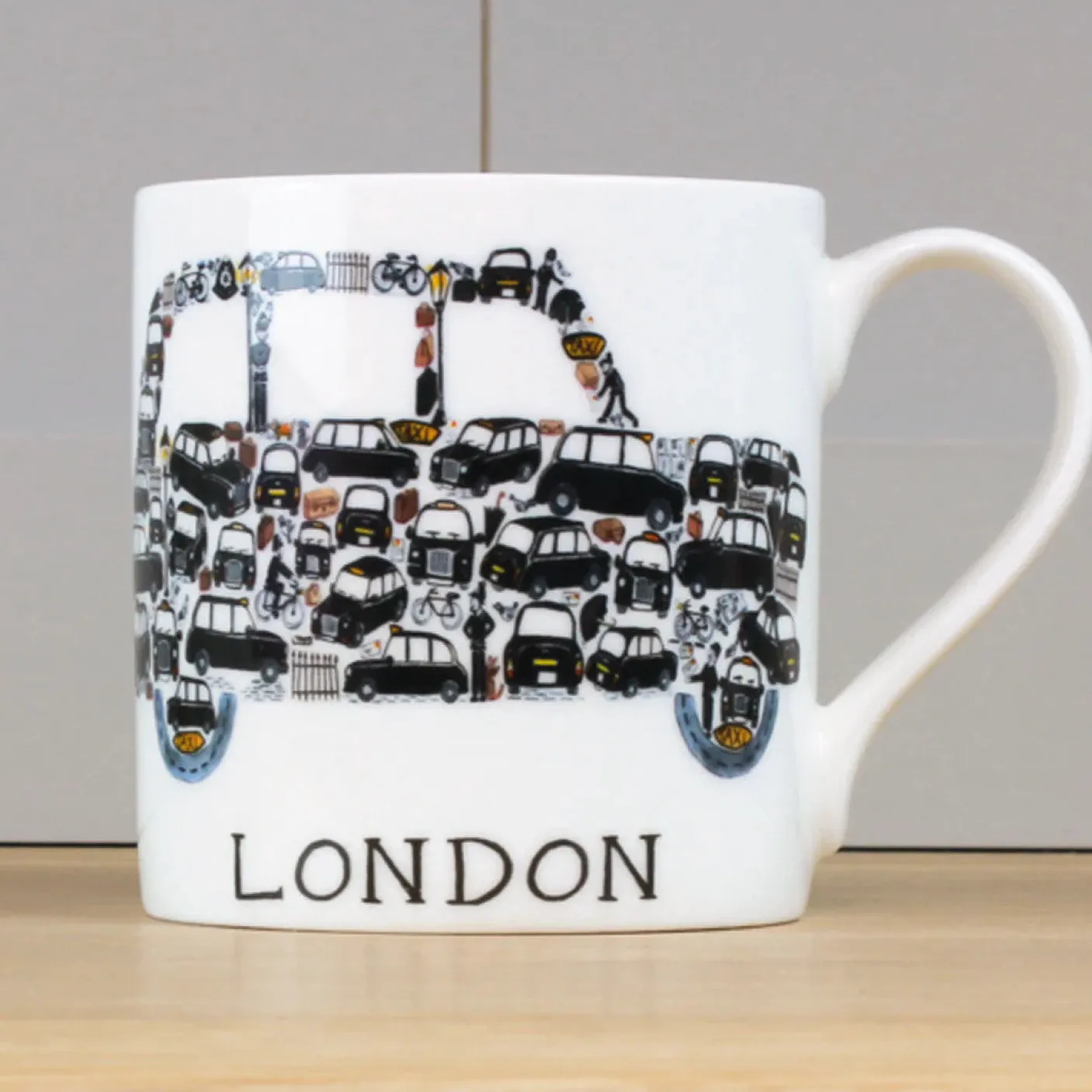 London Taxi Bone China Mug