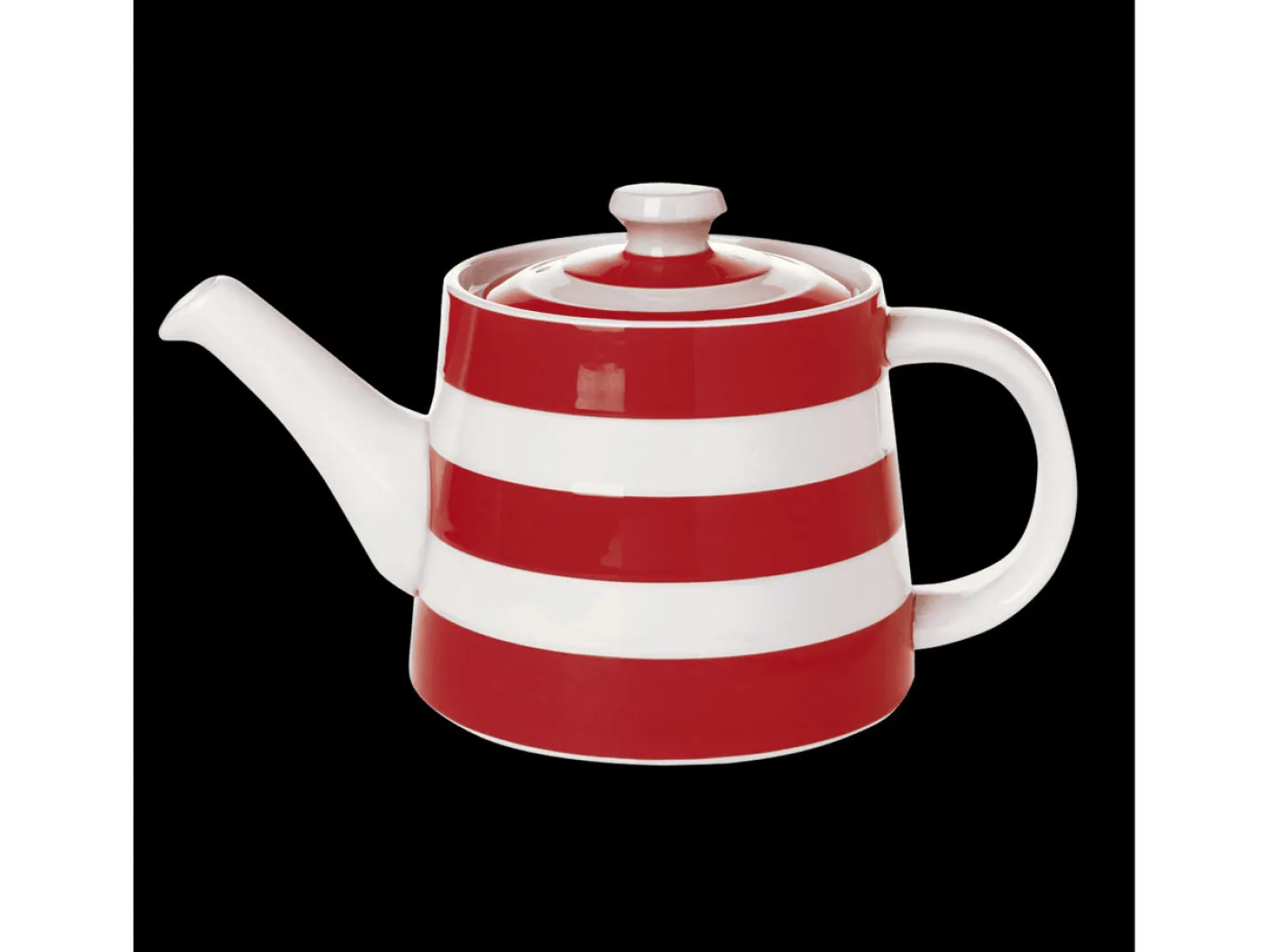 Cornishware Rosie Teapot - Red