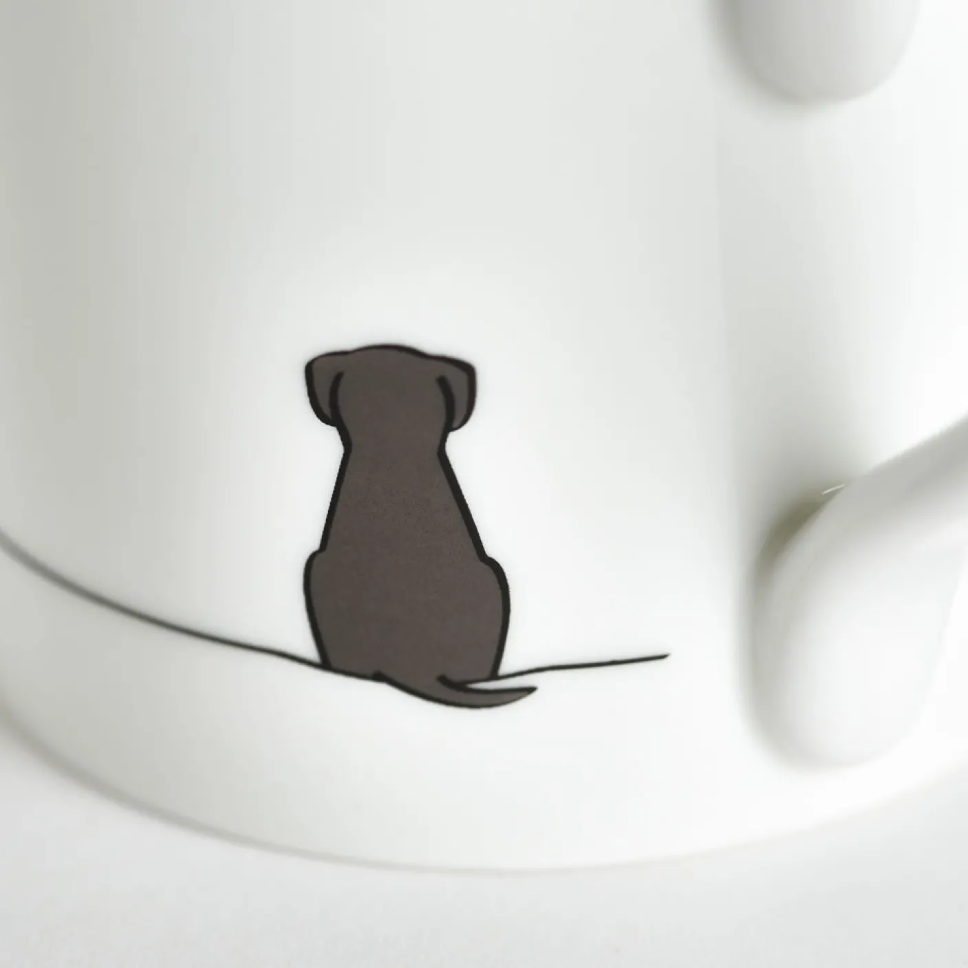 Sitting Dog Mug