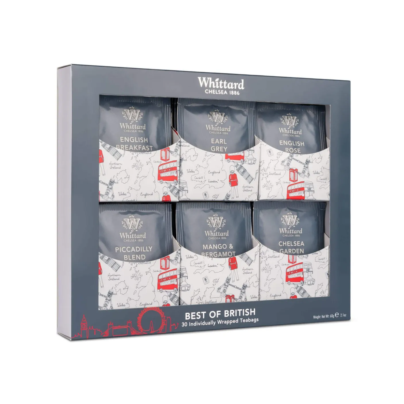 Whittard Tourist Best of British Gift Set