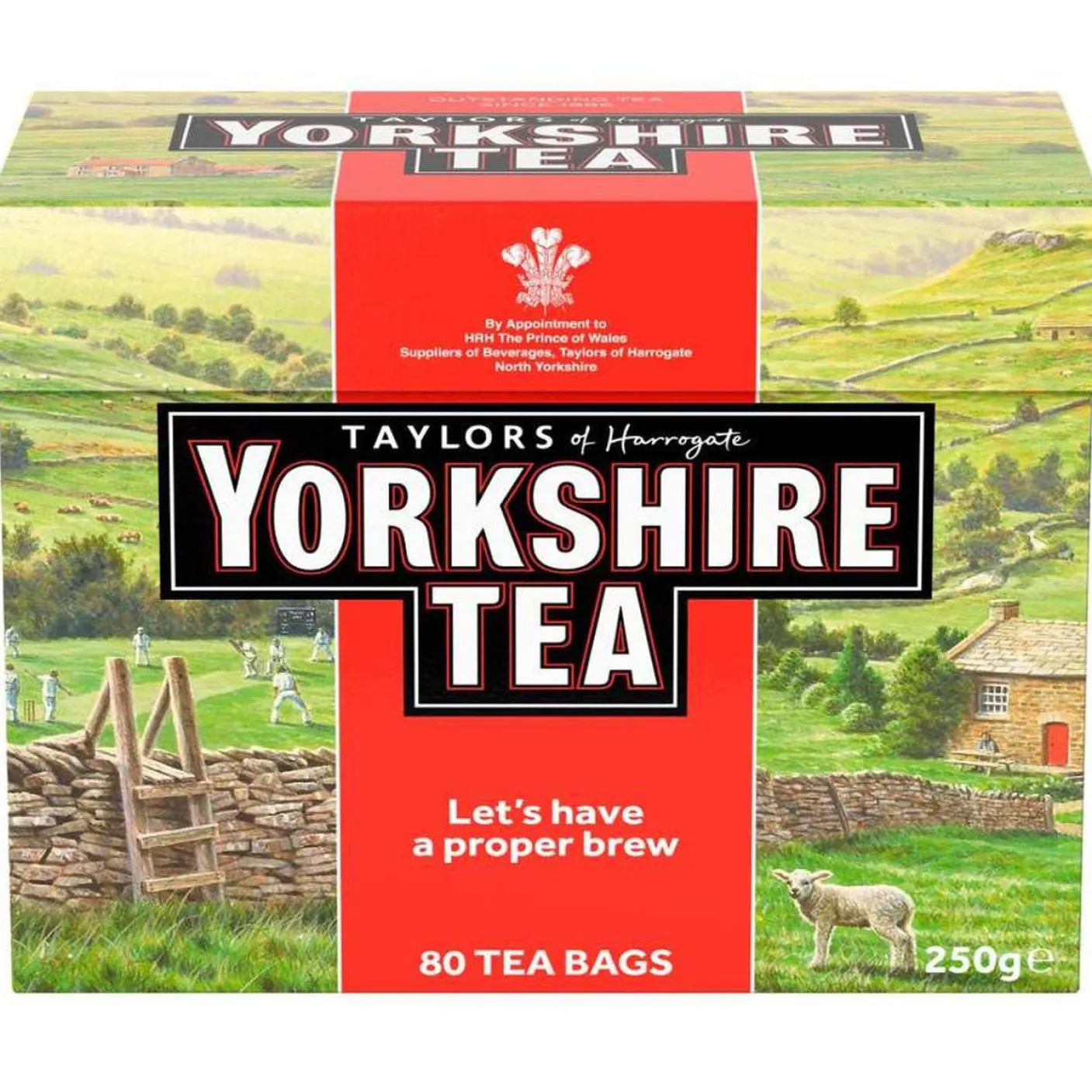 Yorkshire Tea Teabags, 80 ct.