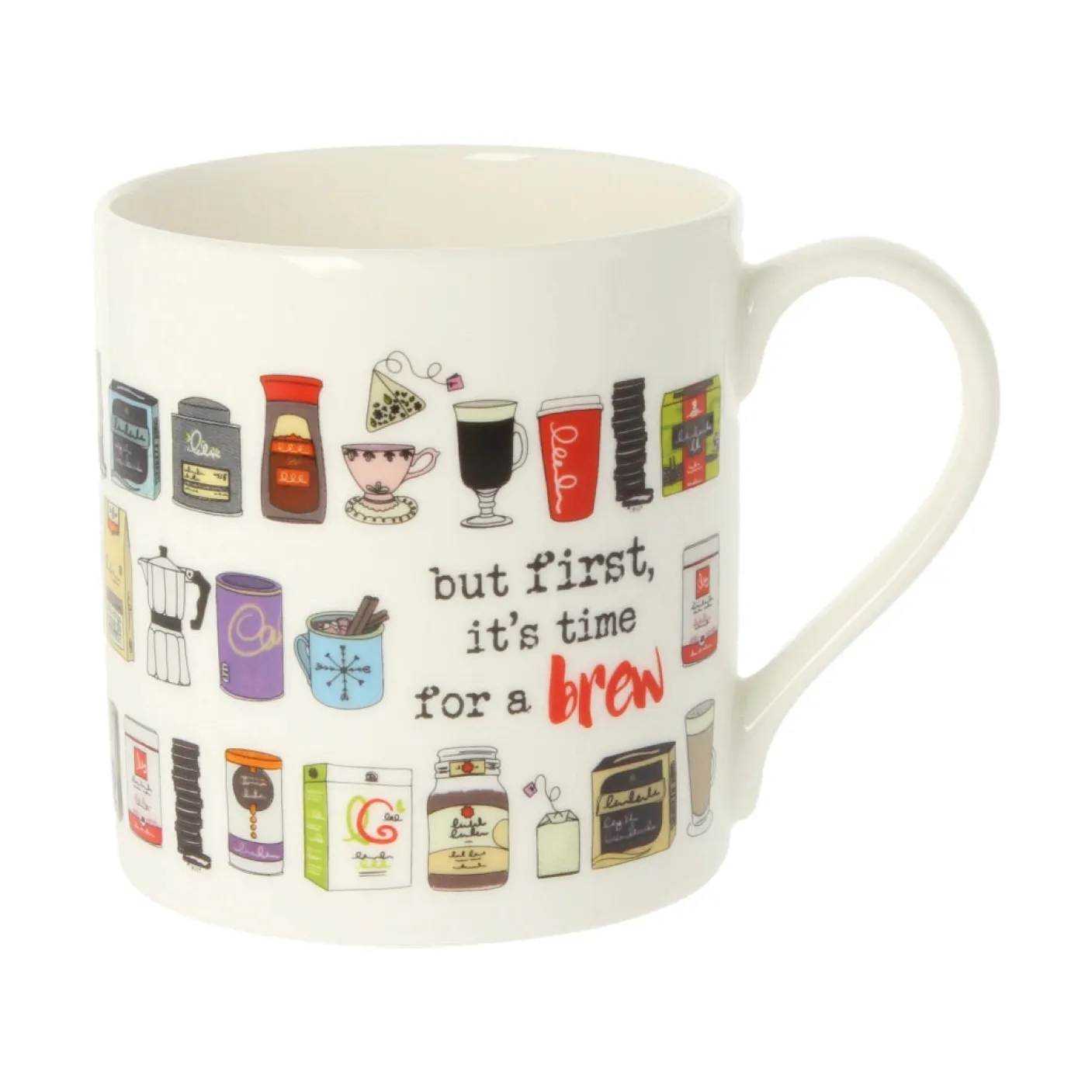 Time for a Brew Bone China Mug