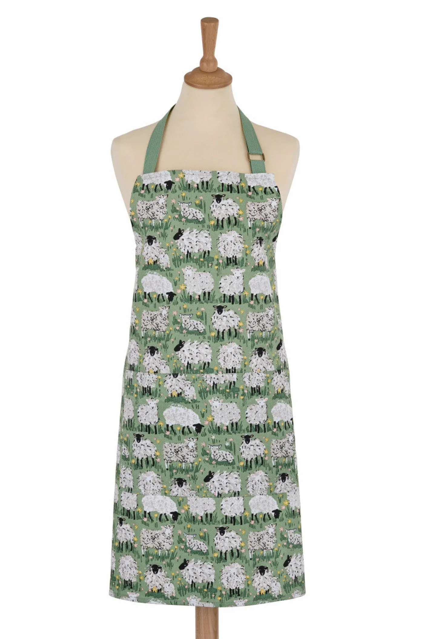 Woolly Sheep Cotton Apron